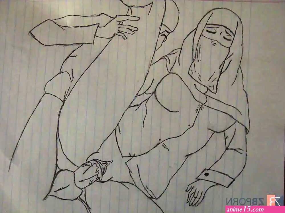 Muslim Anime Girl Drawing