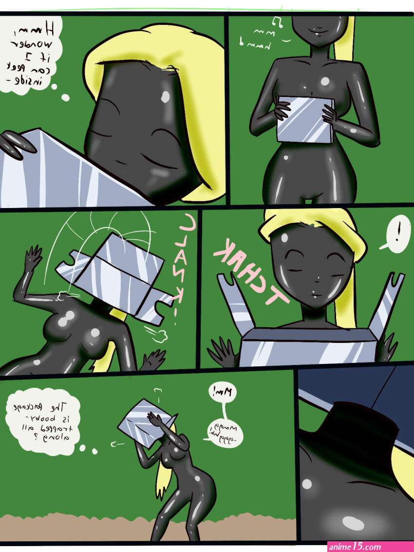 Latex Bondage Suit Cartoons