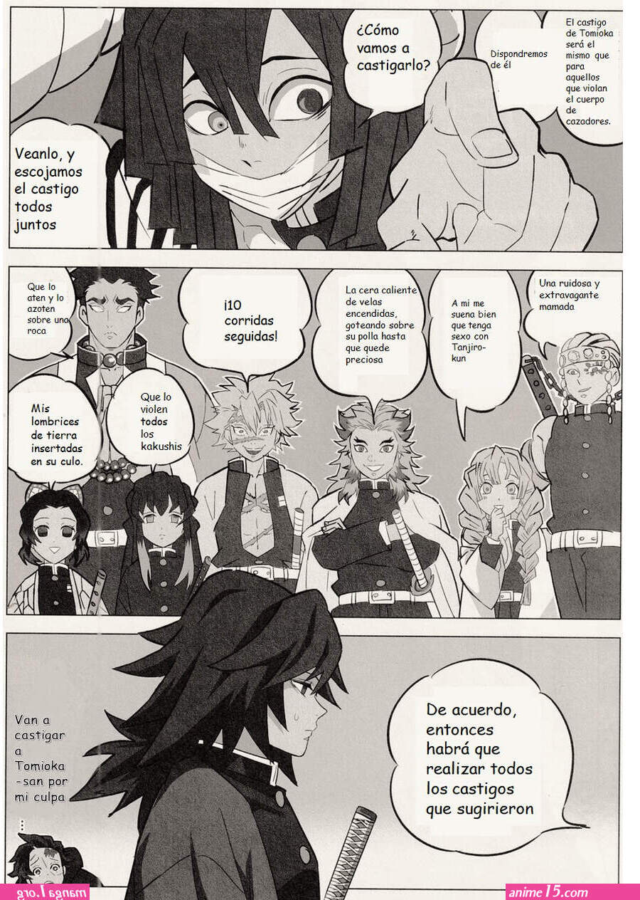 Porno tomioka castigo comic