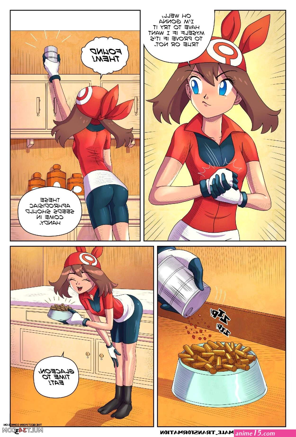 Glaceons Mysterious Power porn comic