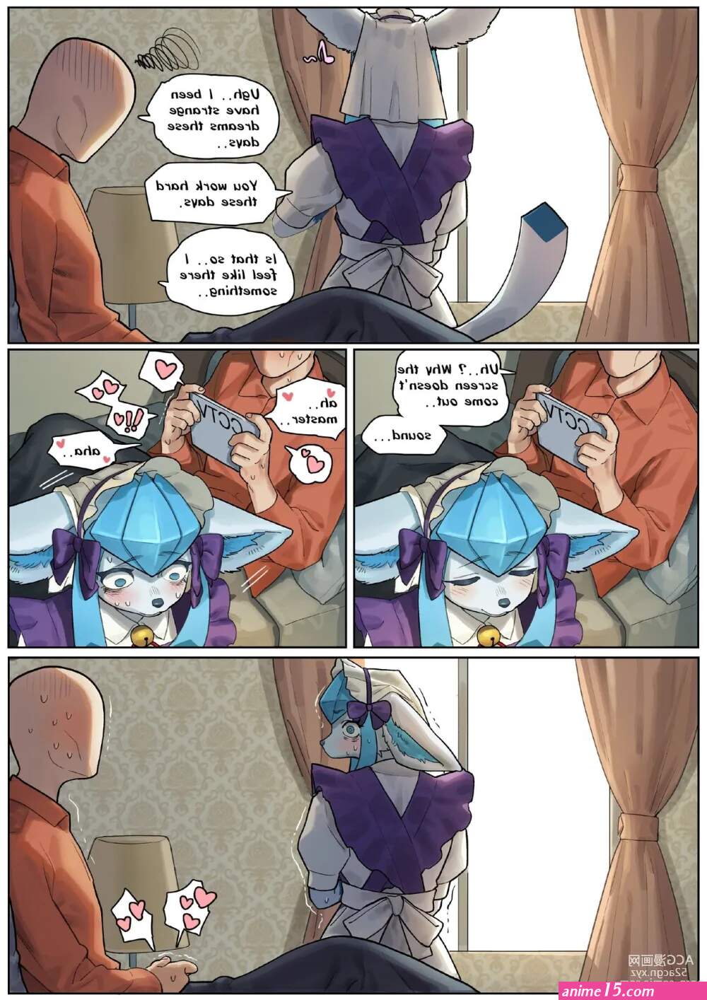 Maid Glaceon comicPage 4