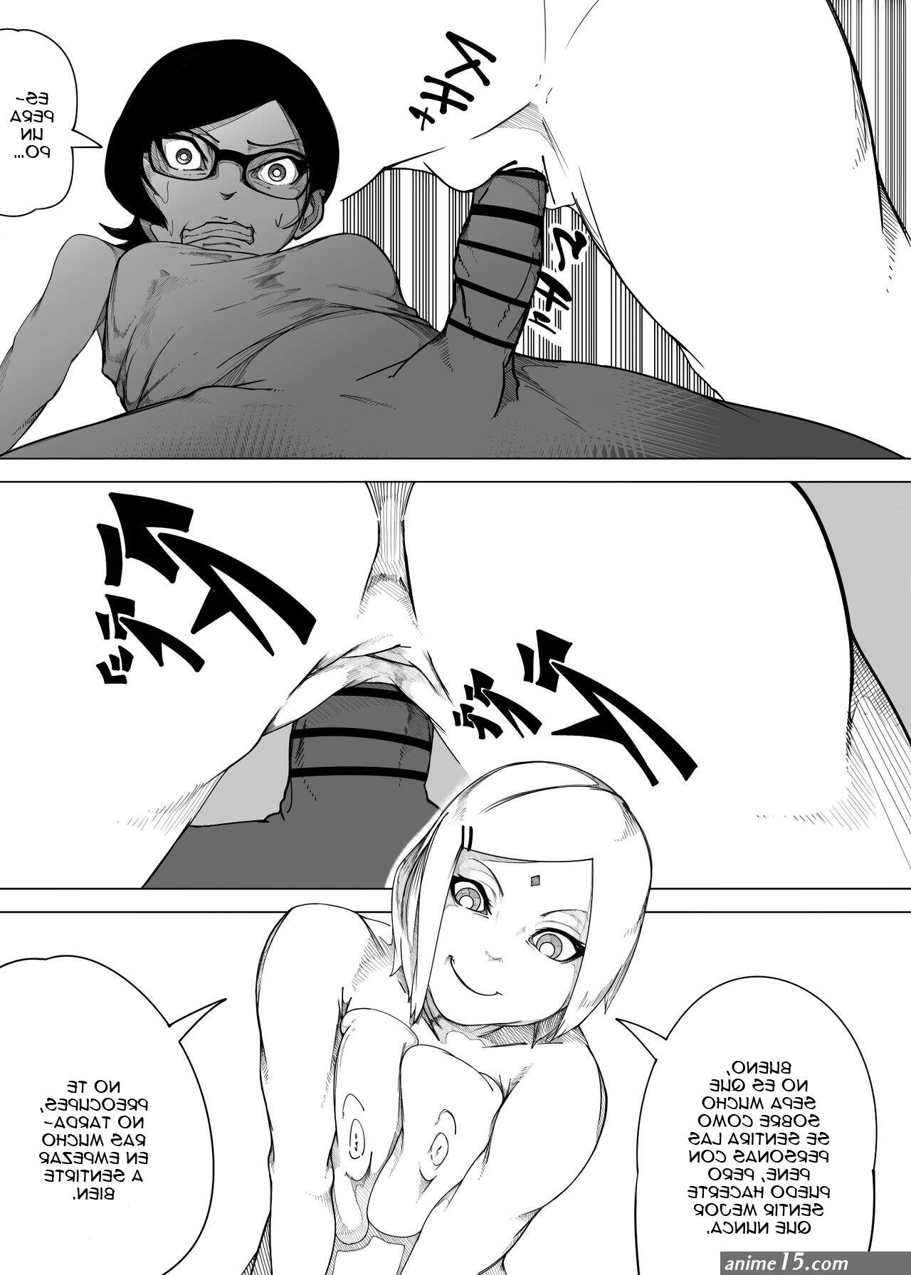 Sakura x Futanari Sarada