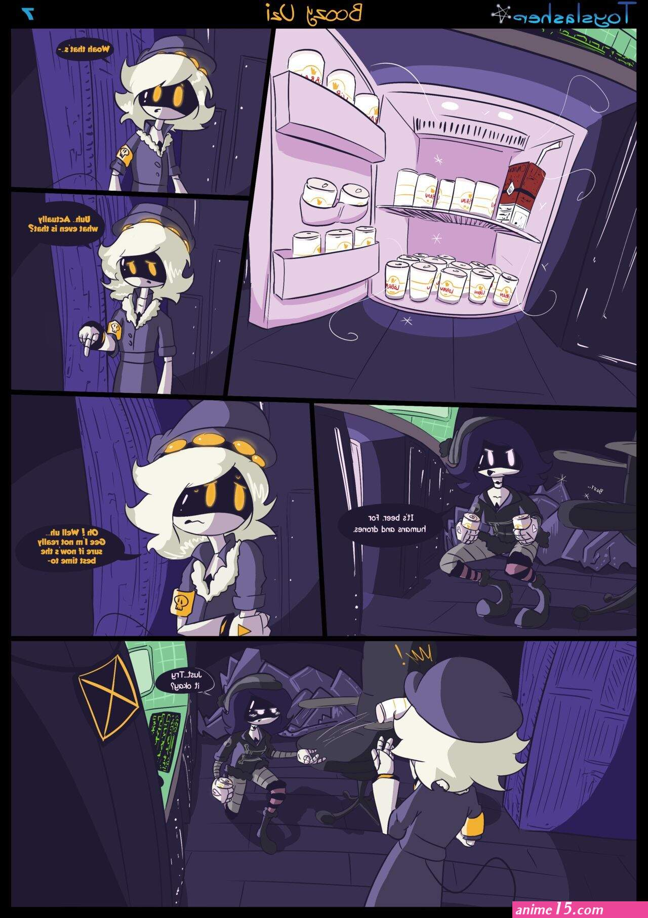 Boozy Uzi! Porn Comic english 08