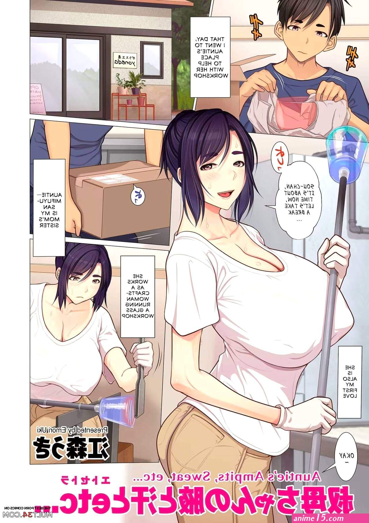 Aunties Armpits Sweat etc... porn comic