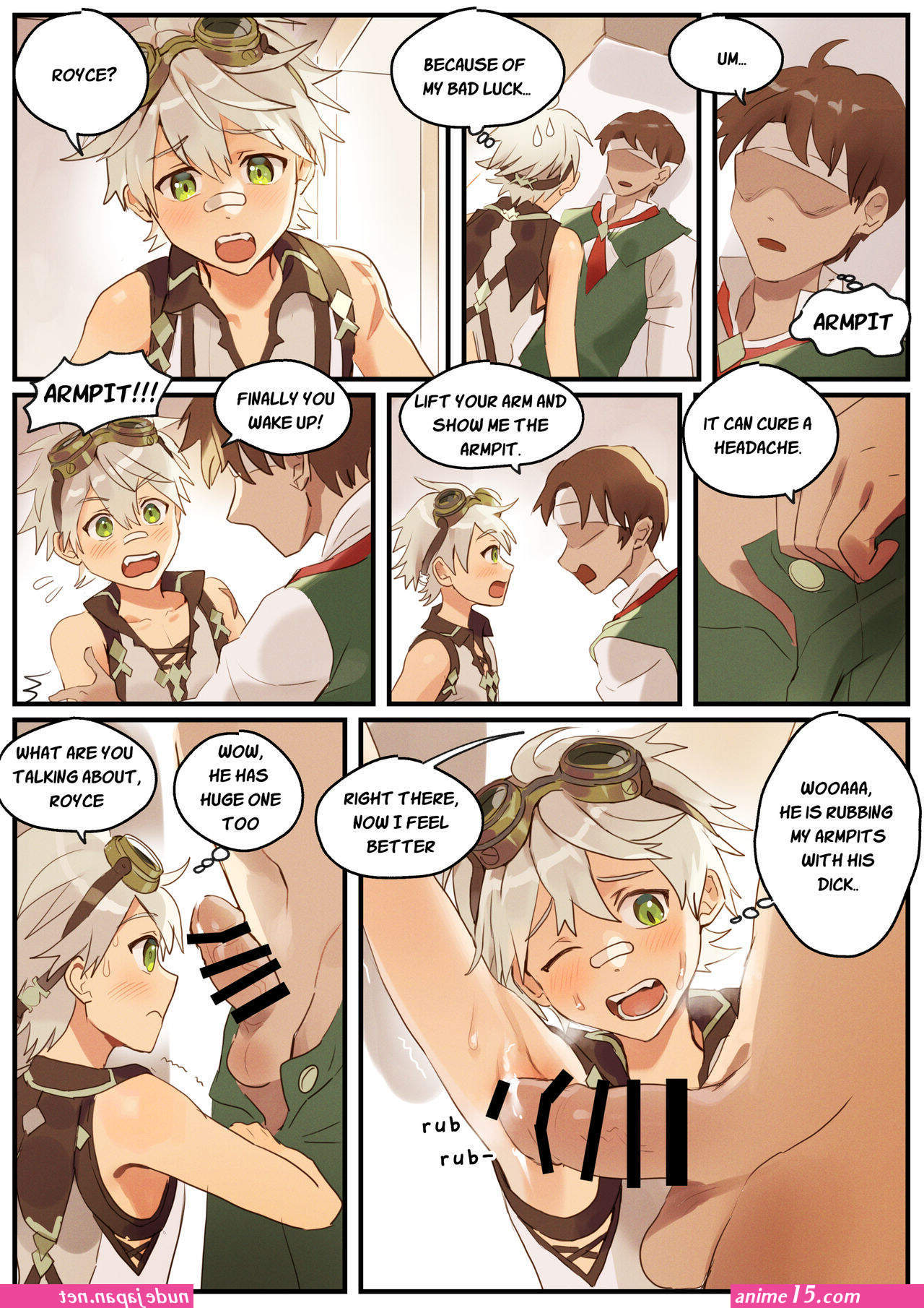 Uncensored yaoi comics
