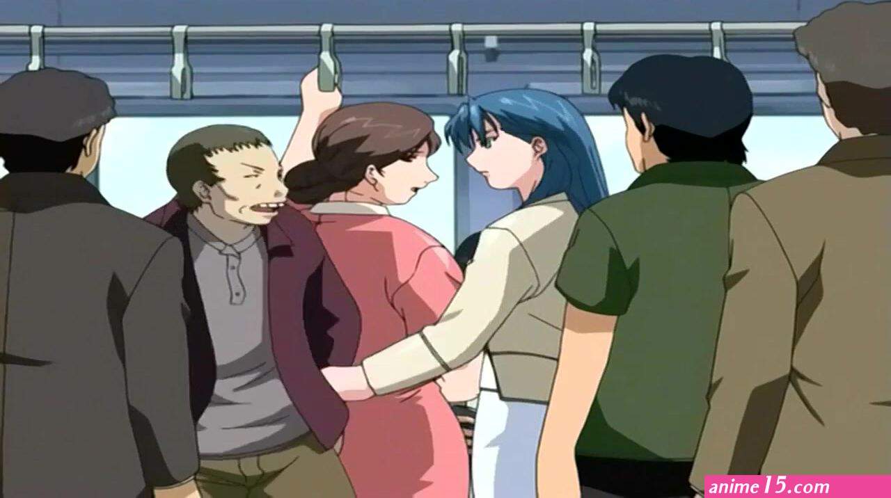 Cute anime girls fuck on the train Hentai Uncensored watch online