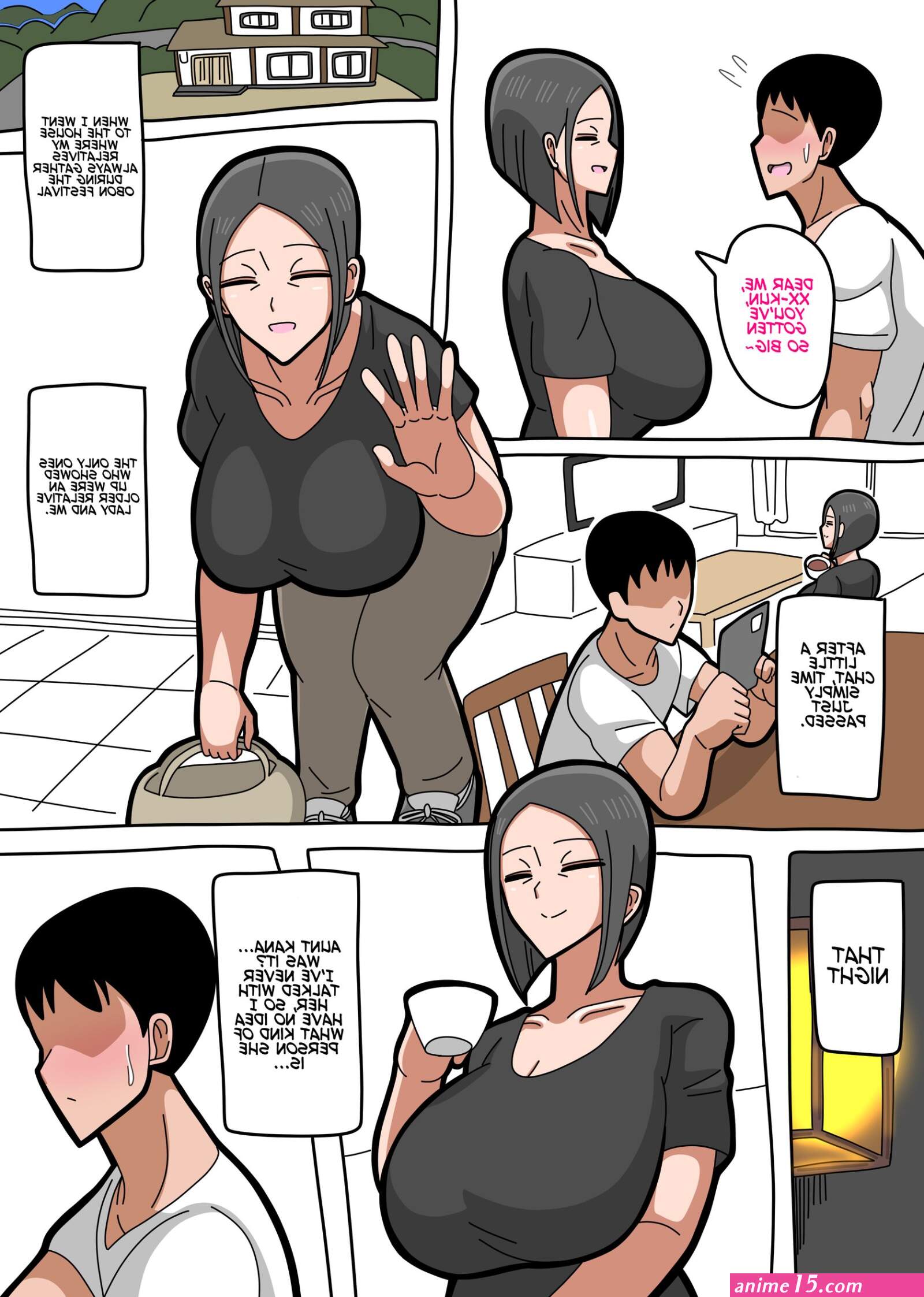 42 Year Old Aunt comic porn