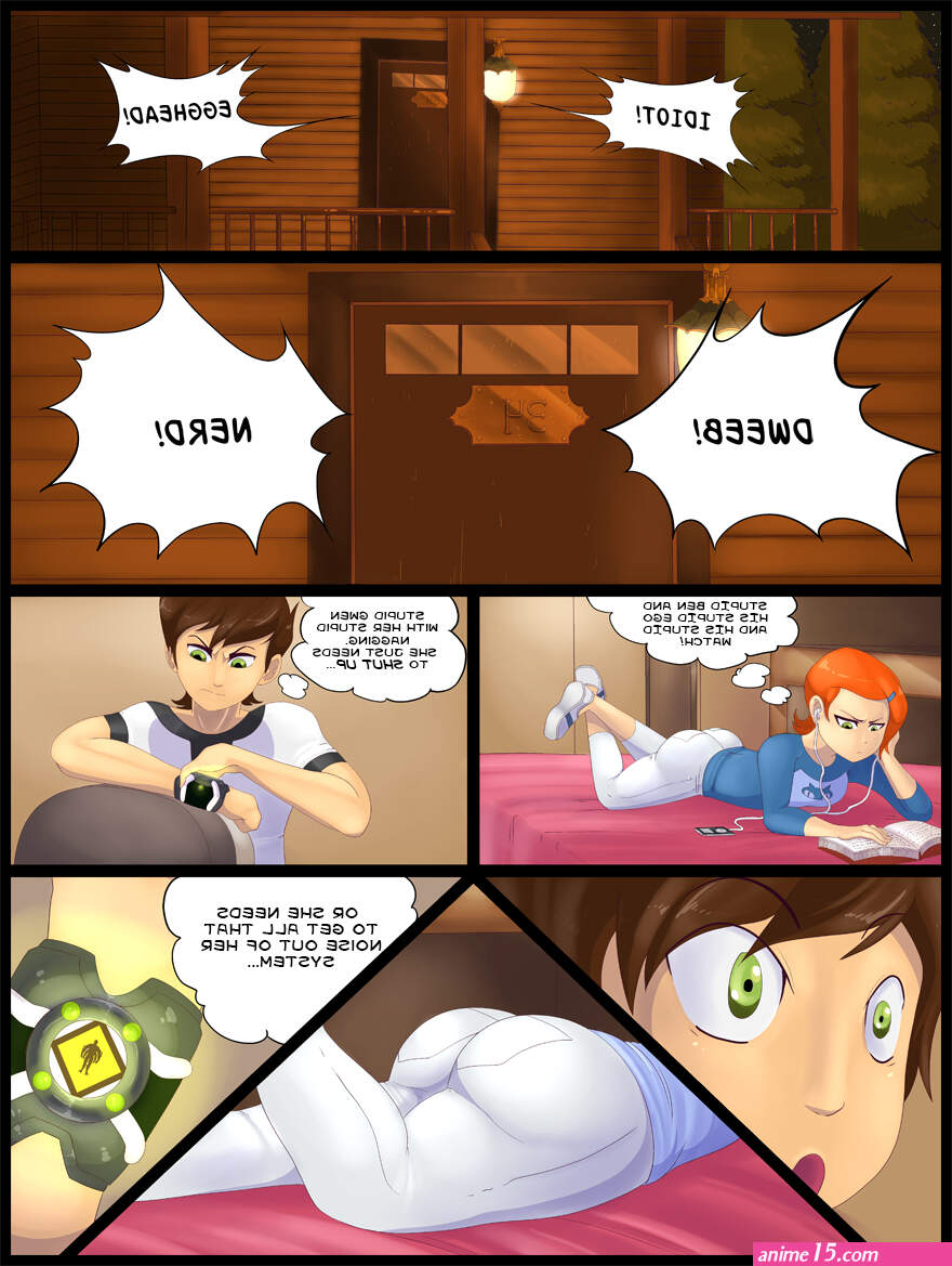 Gwen vs Fourarms porn comic