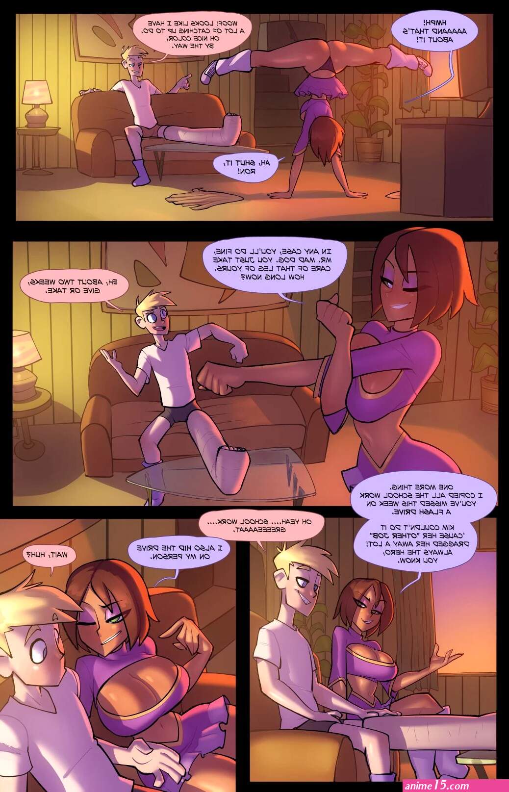 Cheerleader Porn Comics