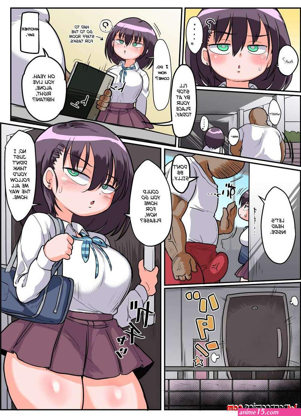 Porn comic Ukkari Sensei no Kakitare ni Nacchaimashita. Kiliu Sex comic Busty Brunette Schoolgirl