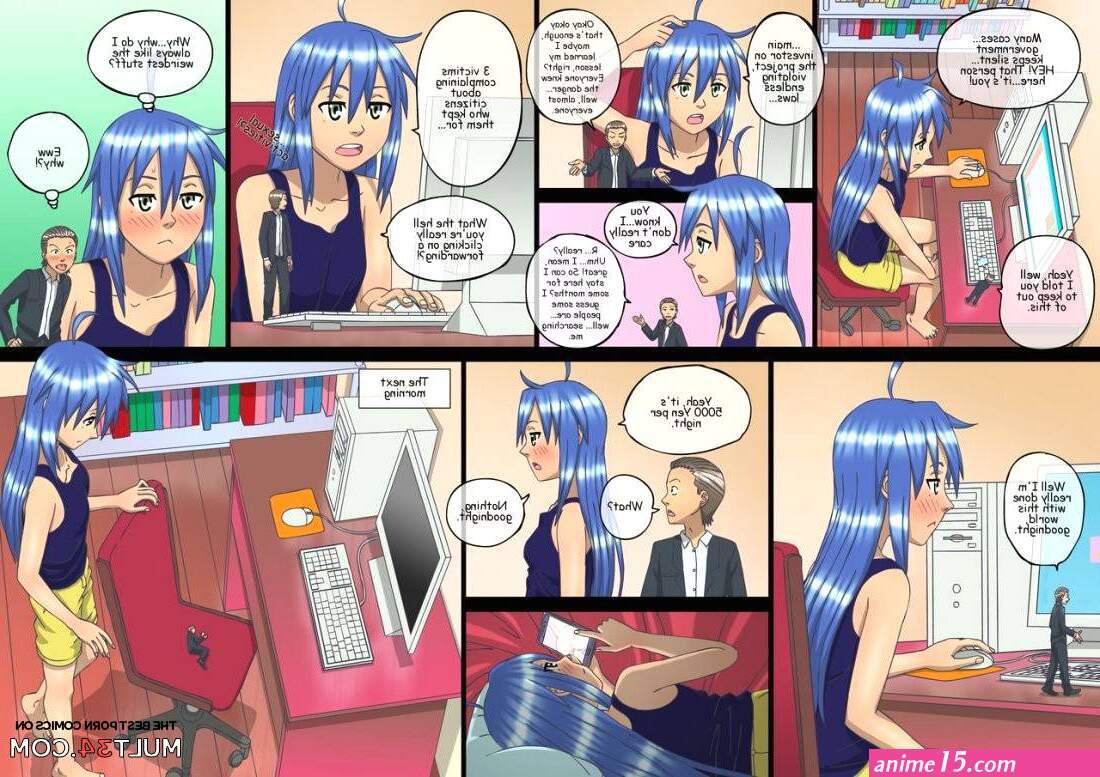 Konata anal vore porn comic