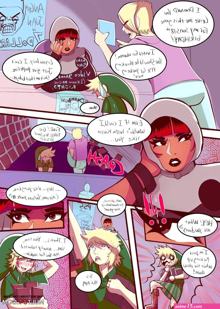 Hijab Gamestop GF porn comic