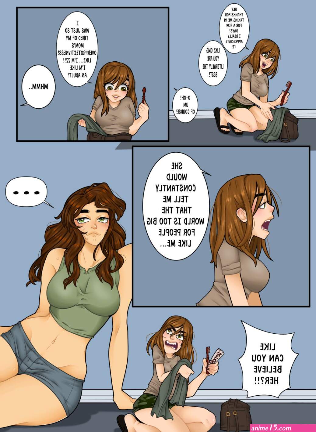 Just a little Vore- Uncontrollable Hunger Porn Comix ONE