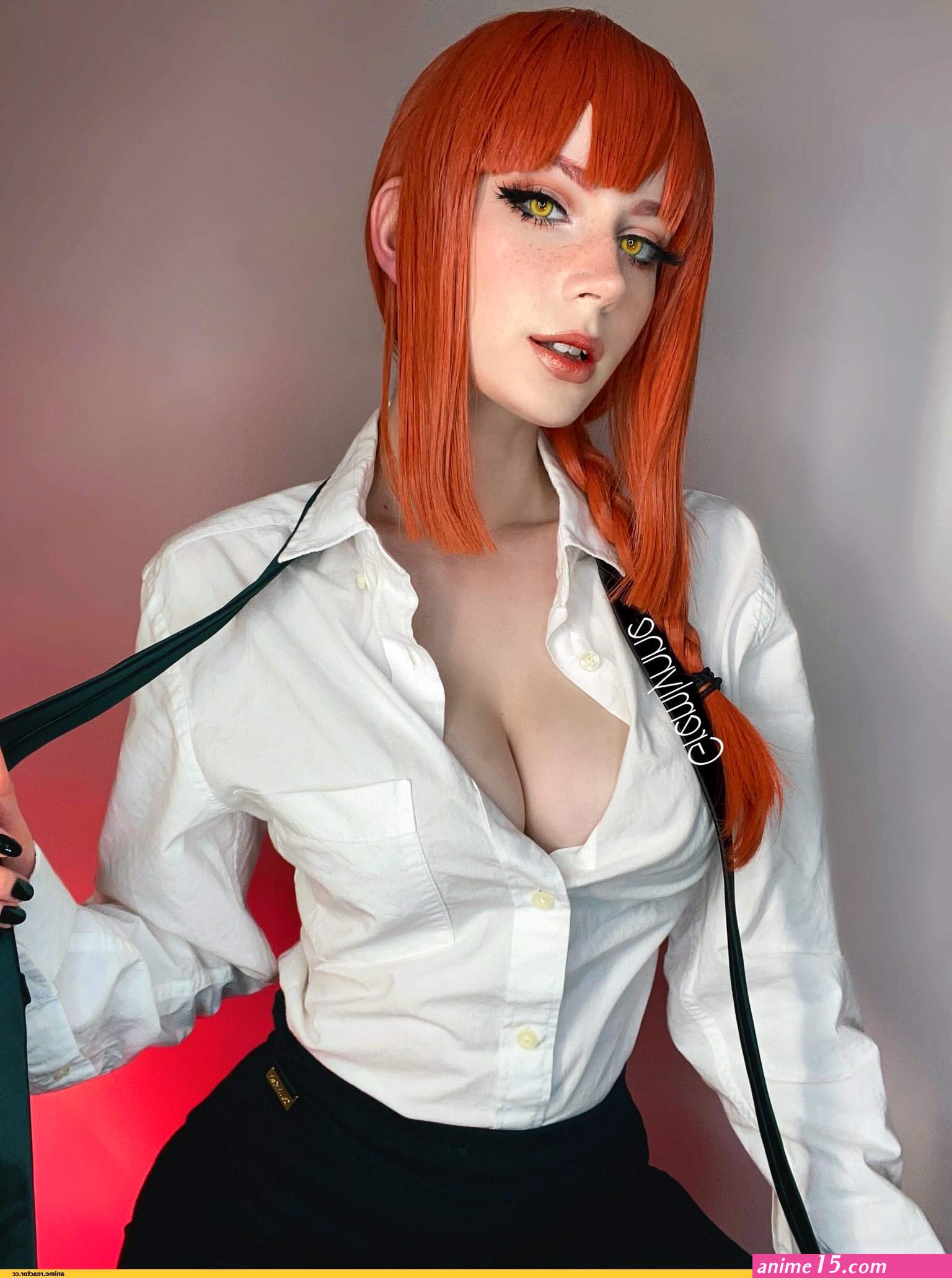 Power cosplay chainsaw man nude