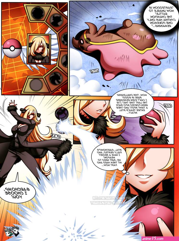 MANGA COMMISSION: Cynthias Trainer Page 1 by jadenkaiba on DeviantArt