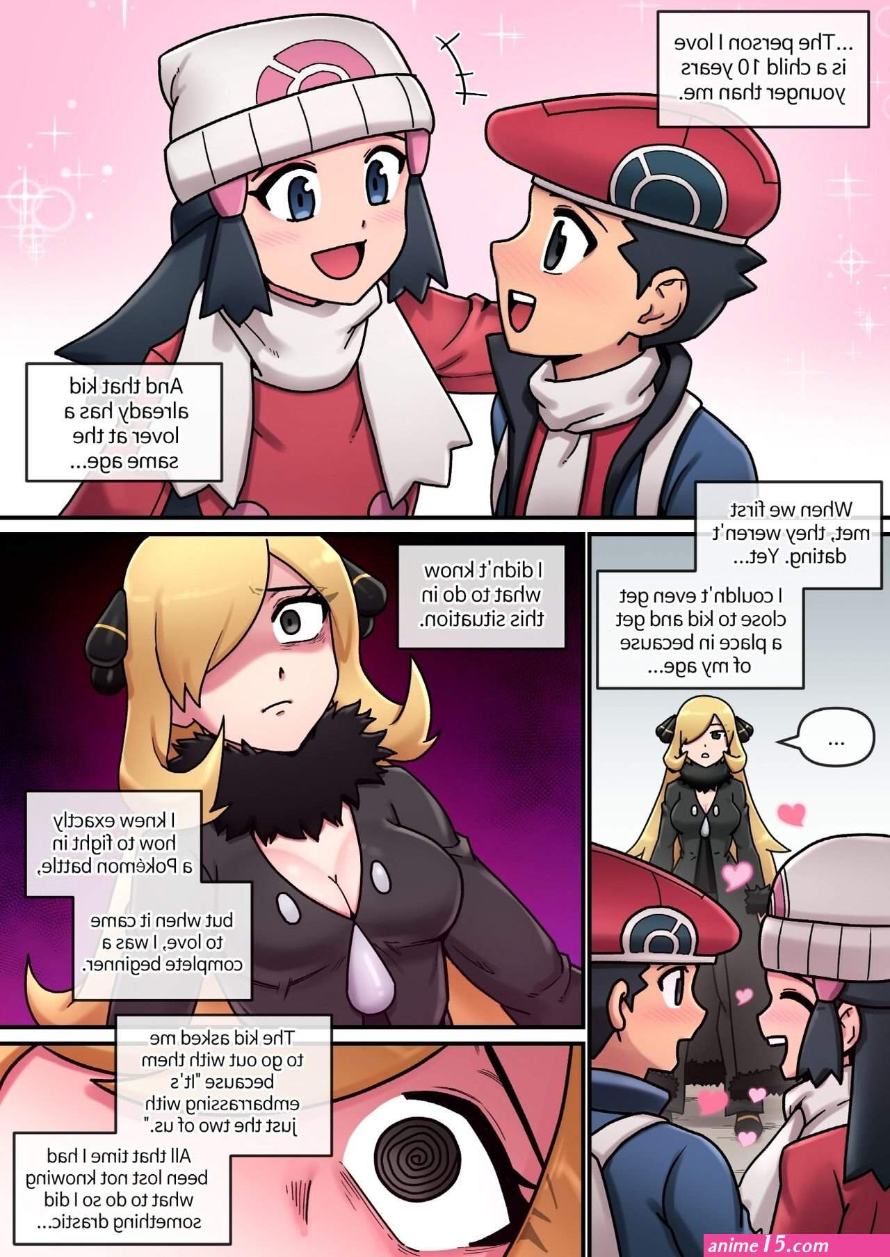 Cynthias First Love comic porn