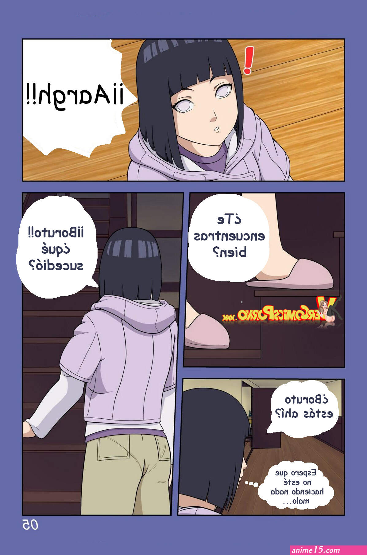 Incesto Hinata y Boruto mami dando una mamada!