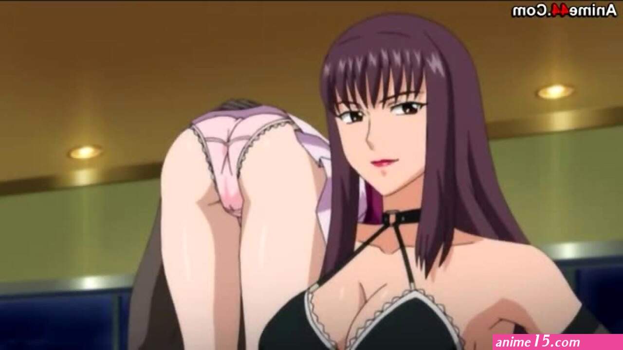 Hot anime fighting action and girls bent over with their panties showing
