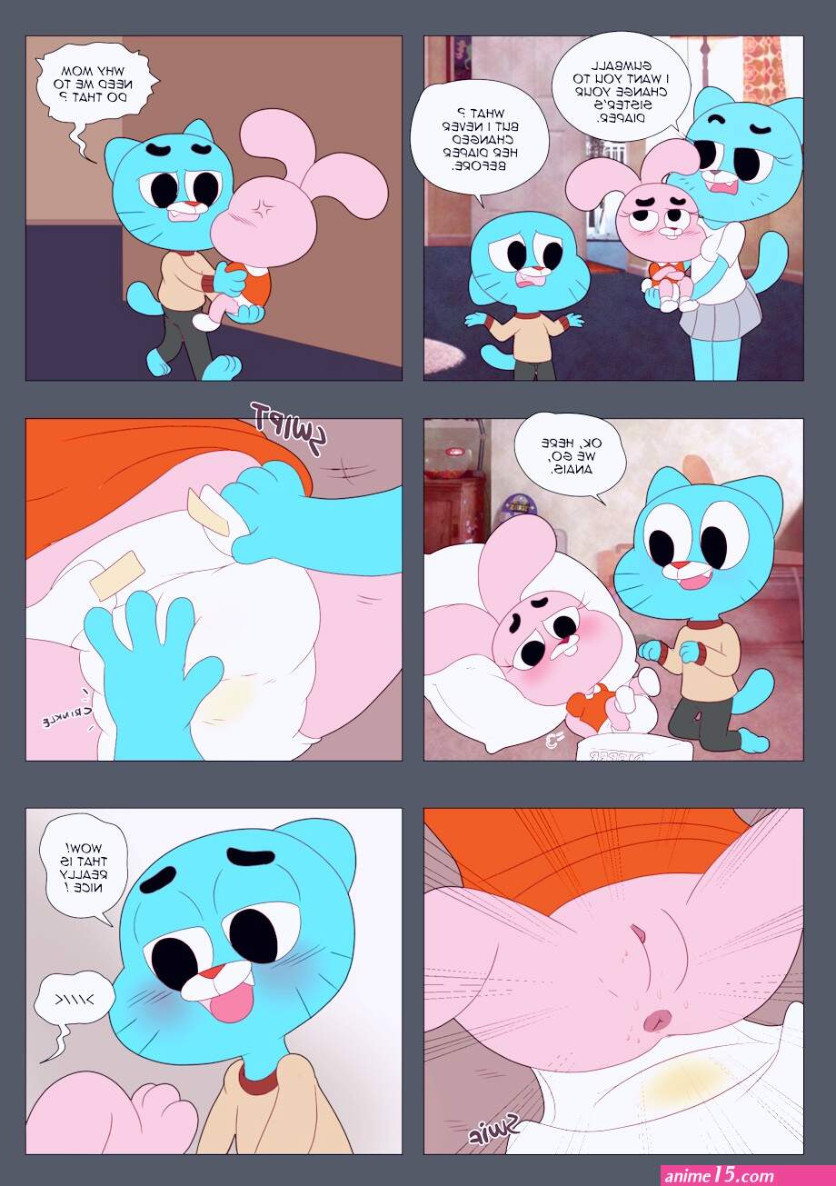 The Diaper Change porn comic