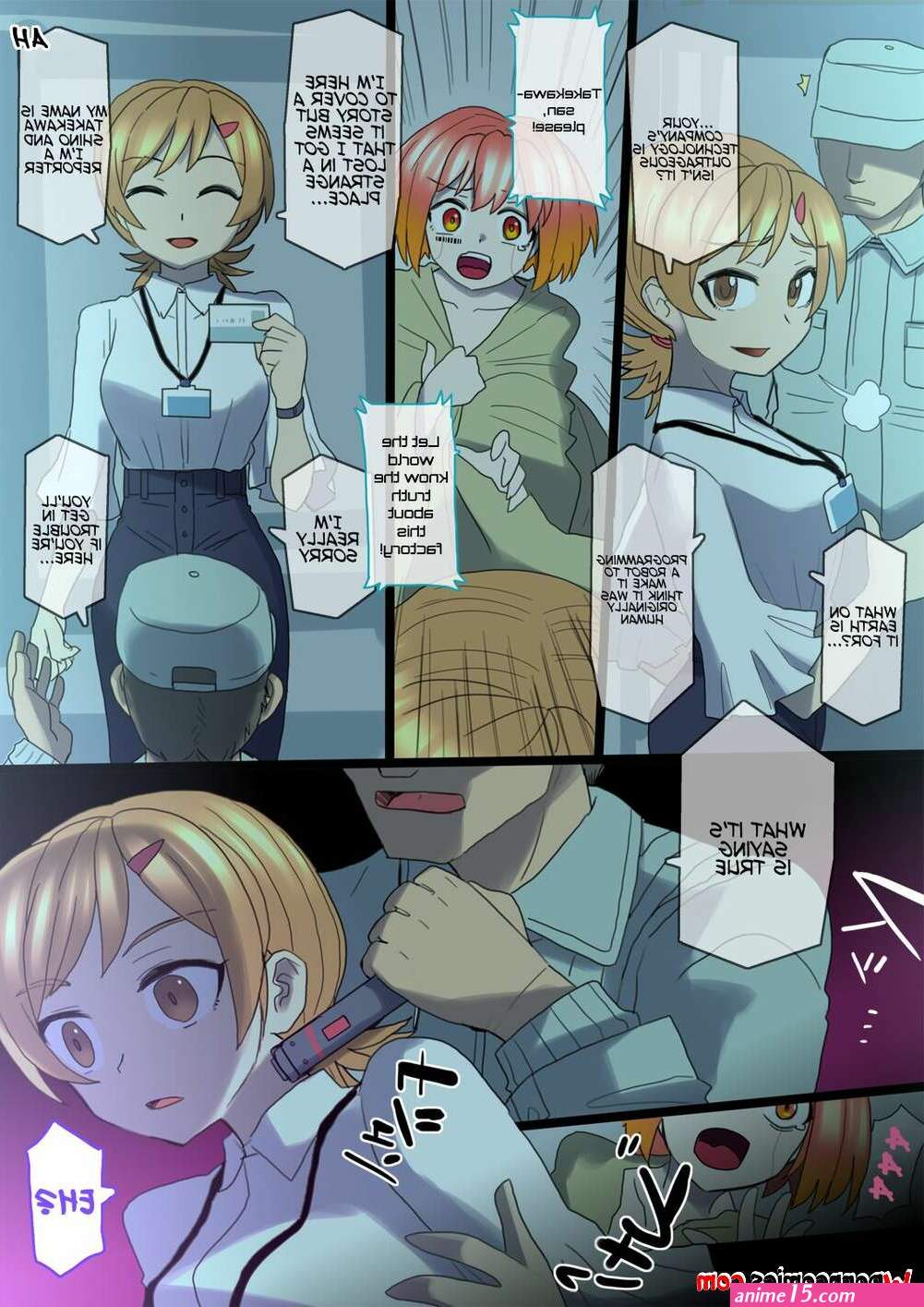 Porn comic Natsu no Mushi. Summer Bug Sex comic group of scientists