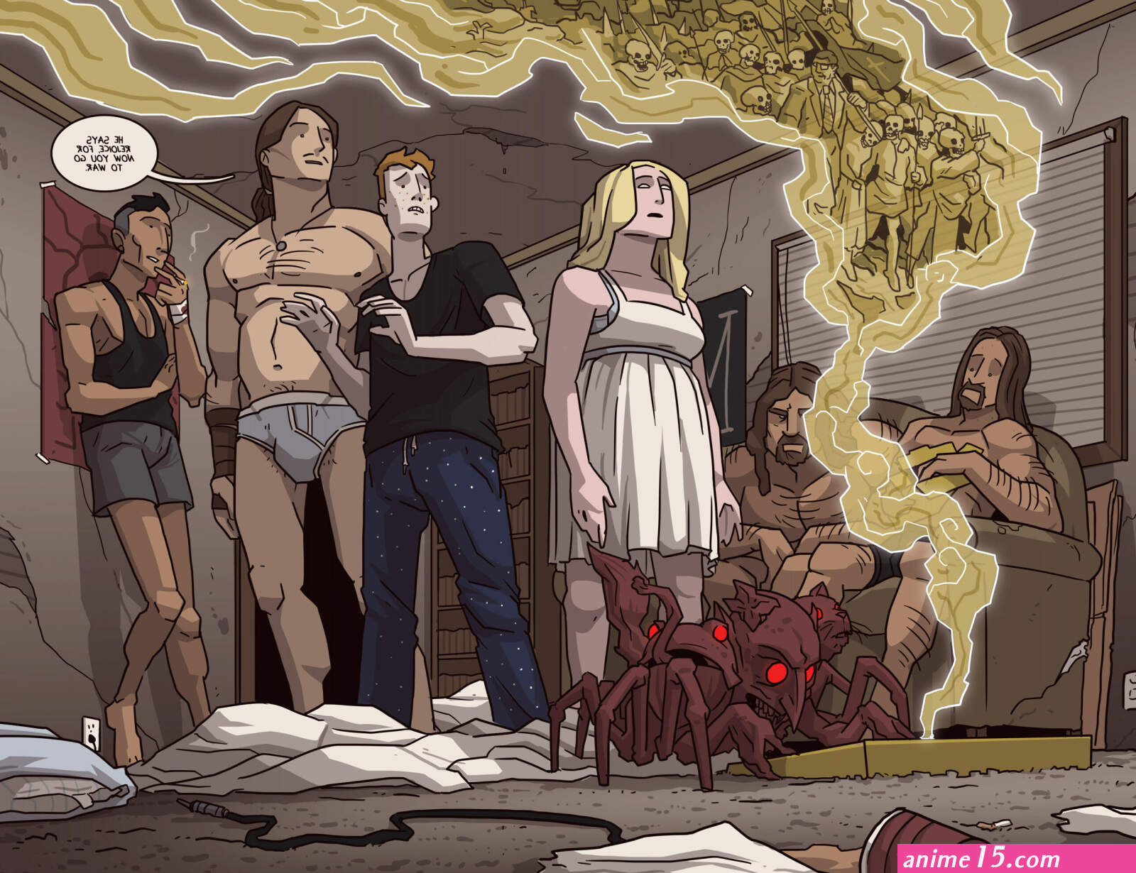 Nerdcore Friday: Nude Guys in Comics Cartoon Shows