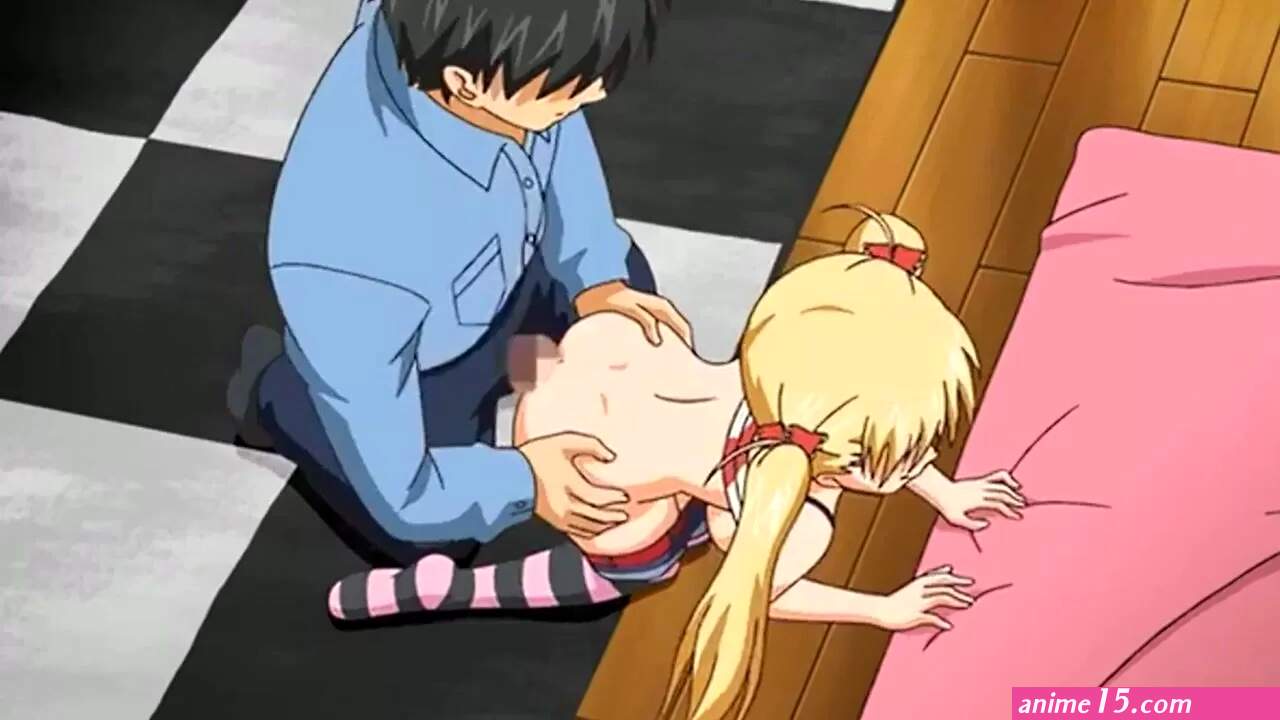 Petite Anime Girl Doggy Style watch online