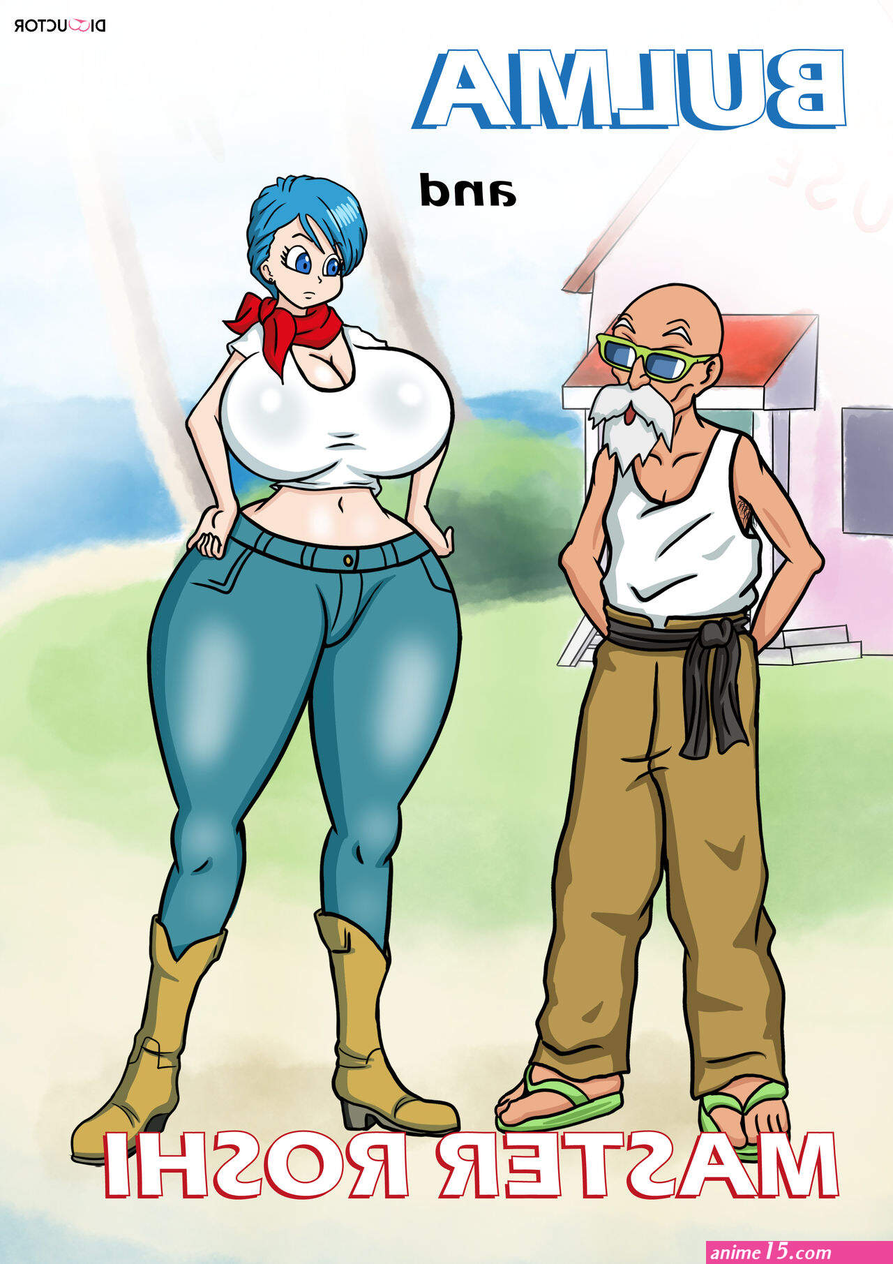 Bulma and Roshi- Dragon Ball Super- Dibuctor