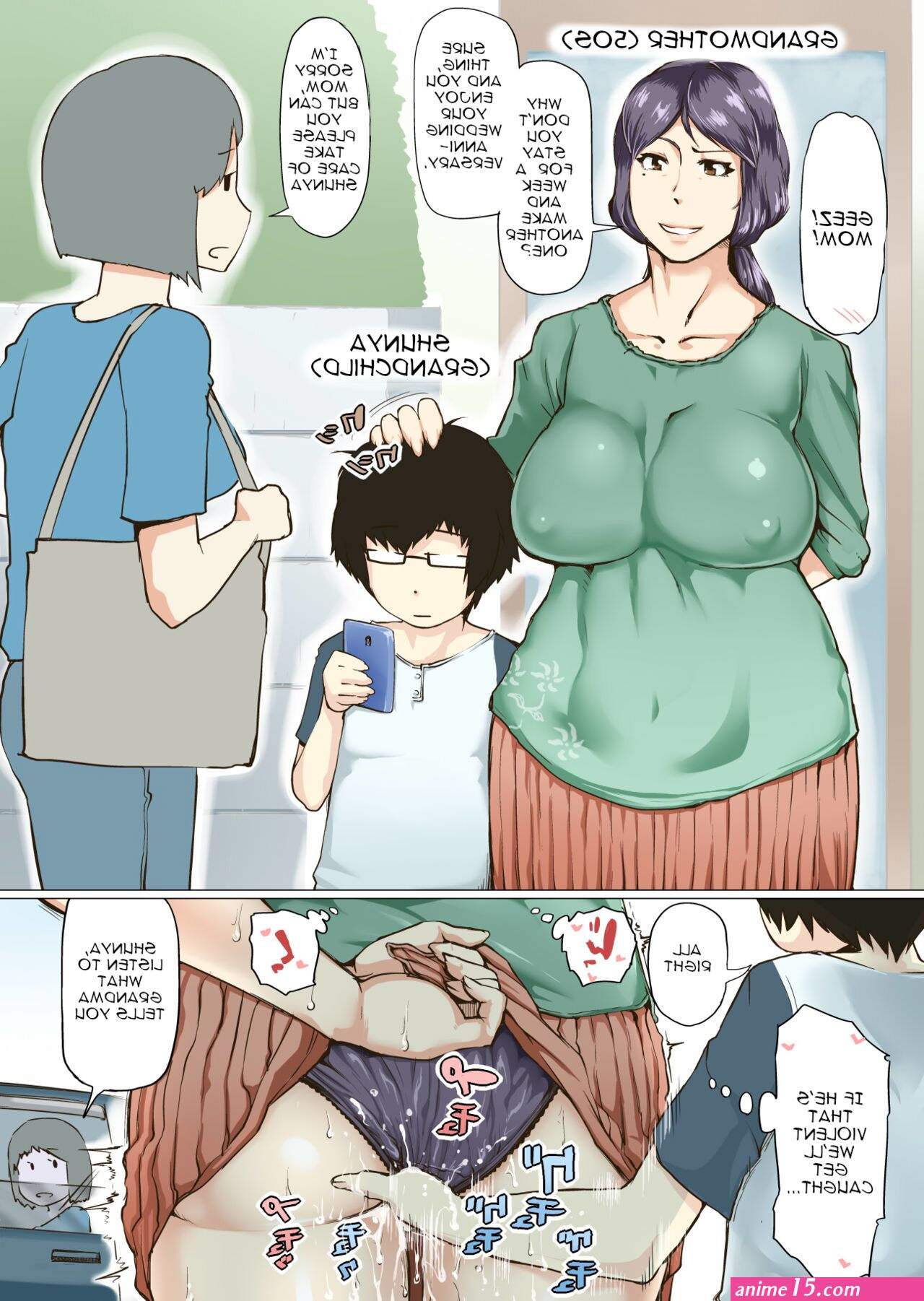 Grandmother and Grandson