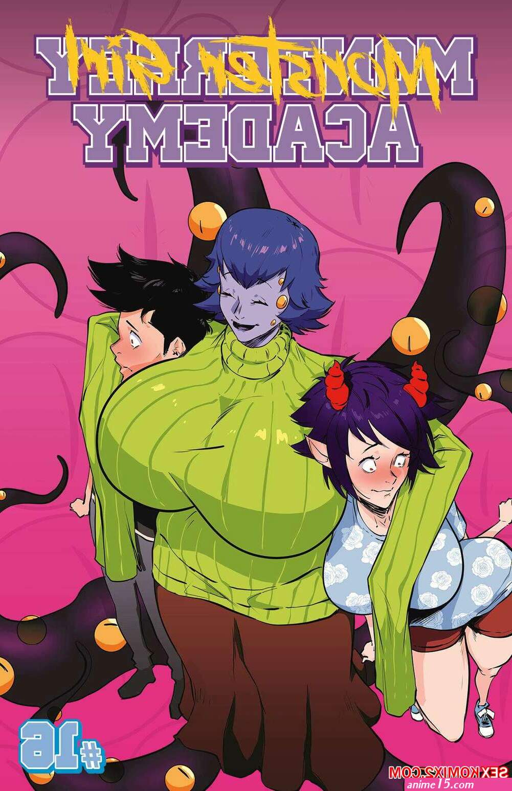 Porn comic Monster Girl Academy 16. Worky Zark Sex comic busty beauty monsters
