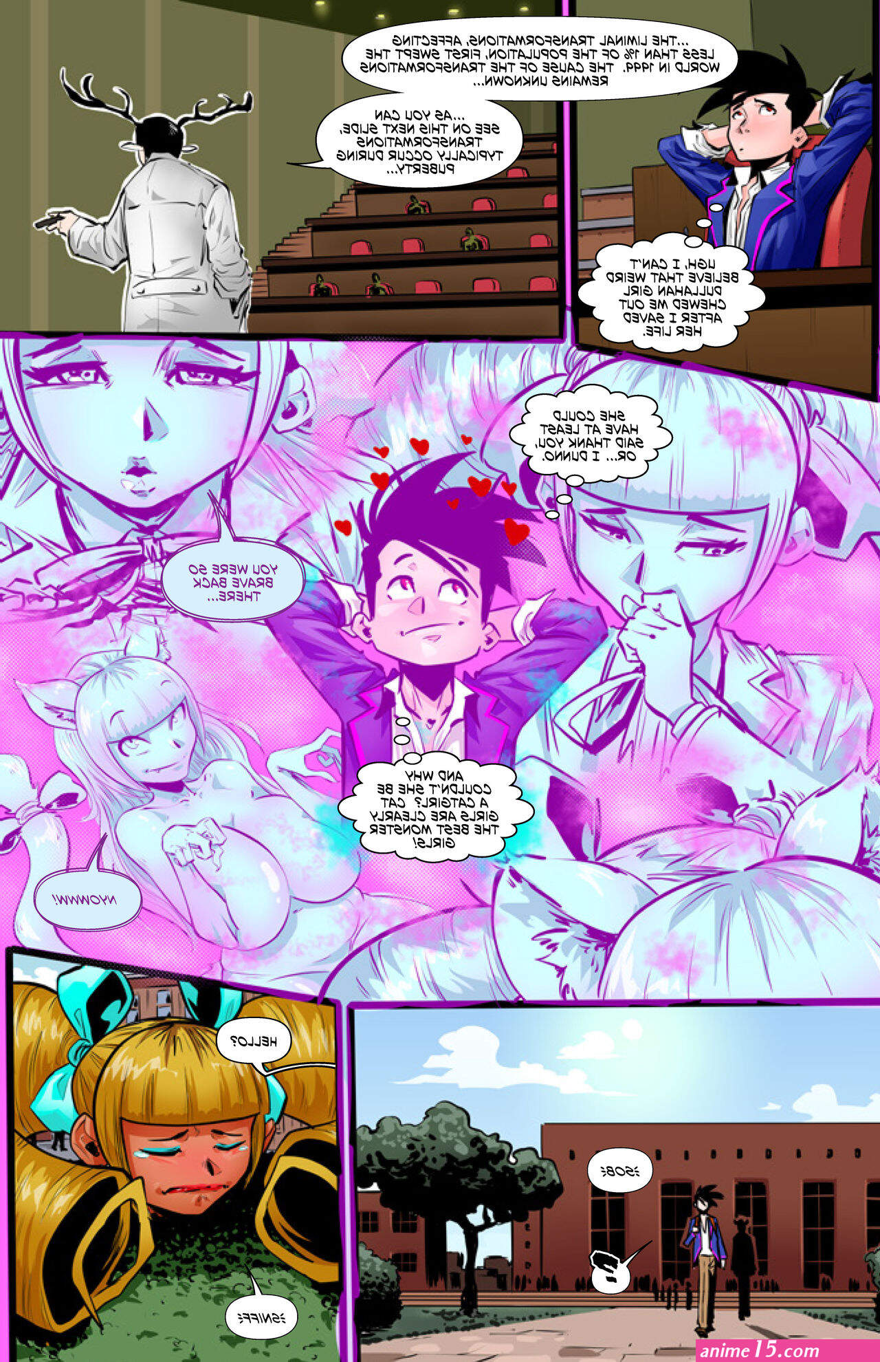 Monster Girl Academy 1 comic porn