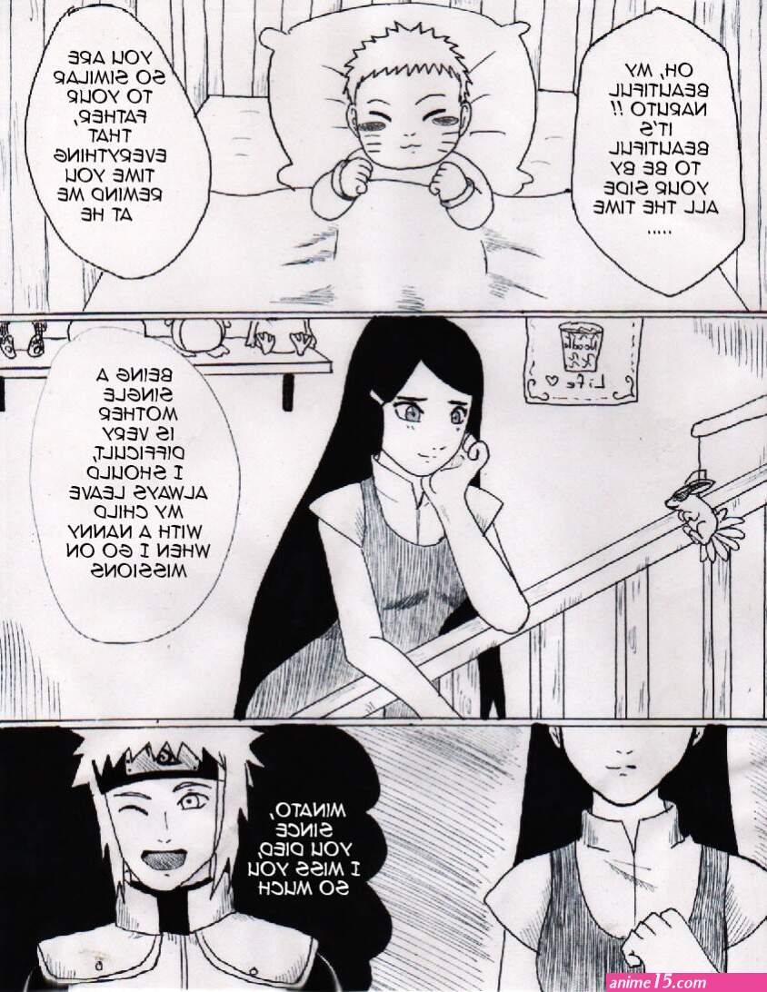 The secret of Kushina Uzumaki Porn comic Rule 34 comic Cartoon porn comic
