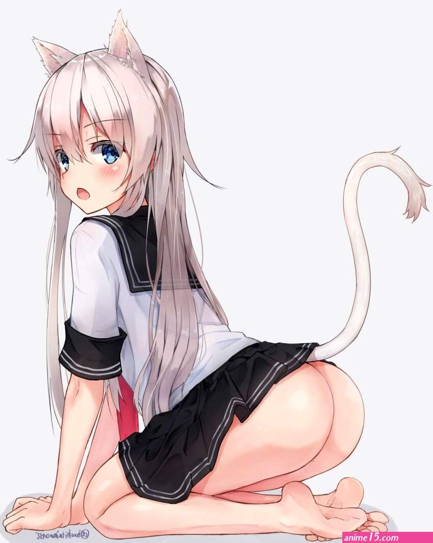 Anime girls upskirt