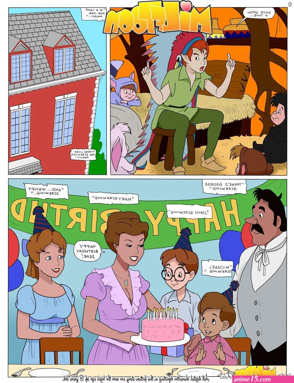 Peter Pan Porn Comics Rule 34 comics Cartoon porn comics