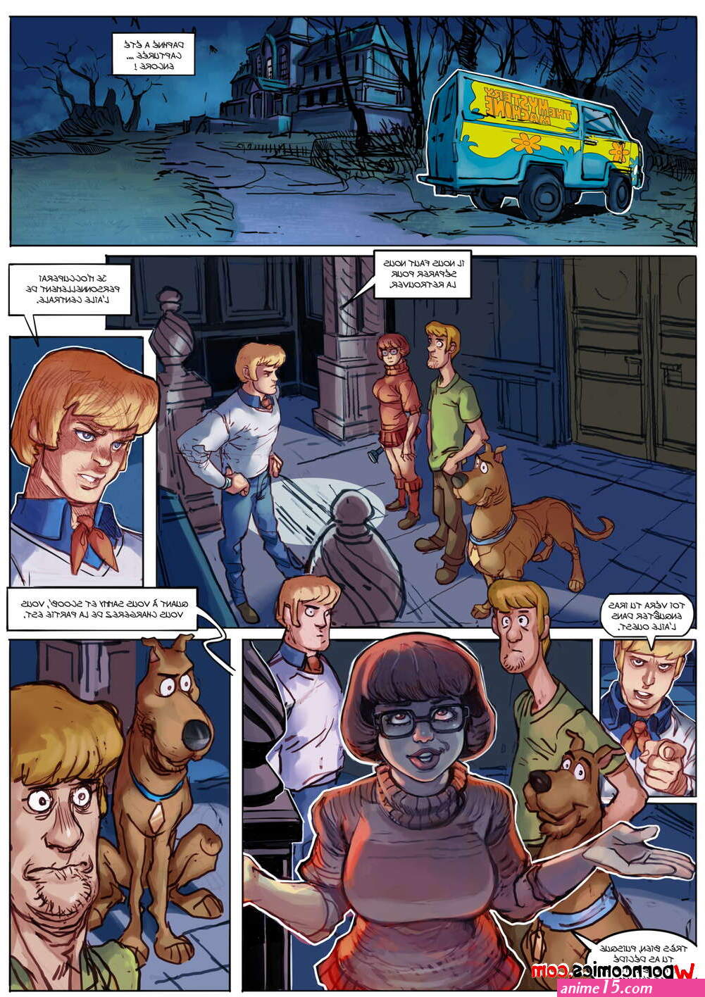 Porn comic Scoubidou. Joel Jurion. Sex comic favorite characters once