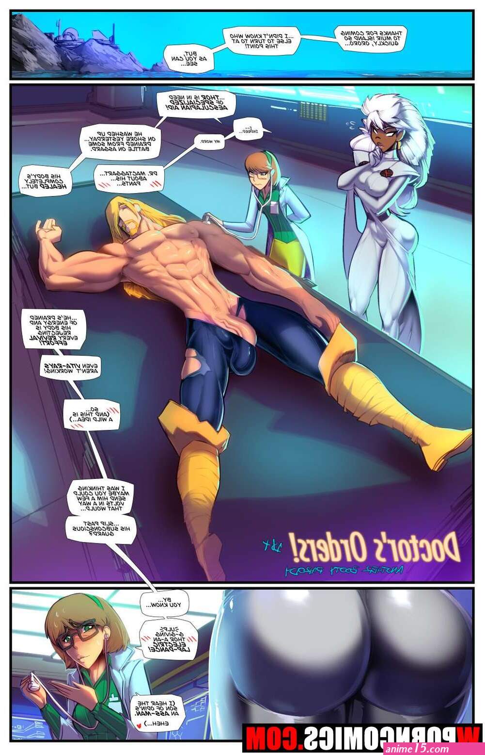 Porn comic Doctor s Orders. X-Men The Avengers. Sex comic of the X-Men