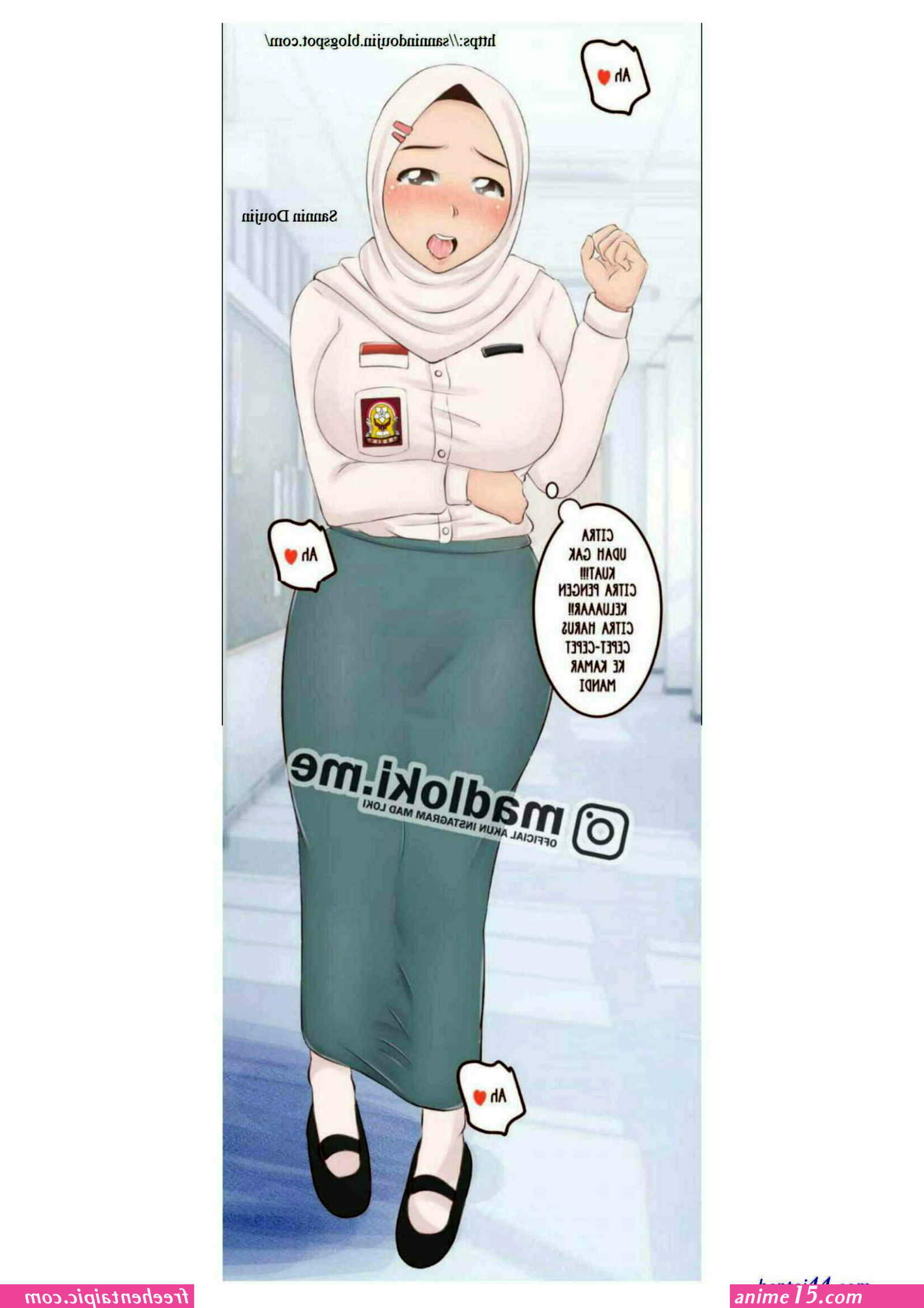 indonesia hijab comic sex madloki