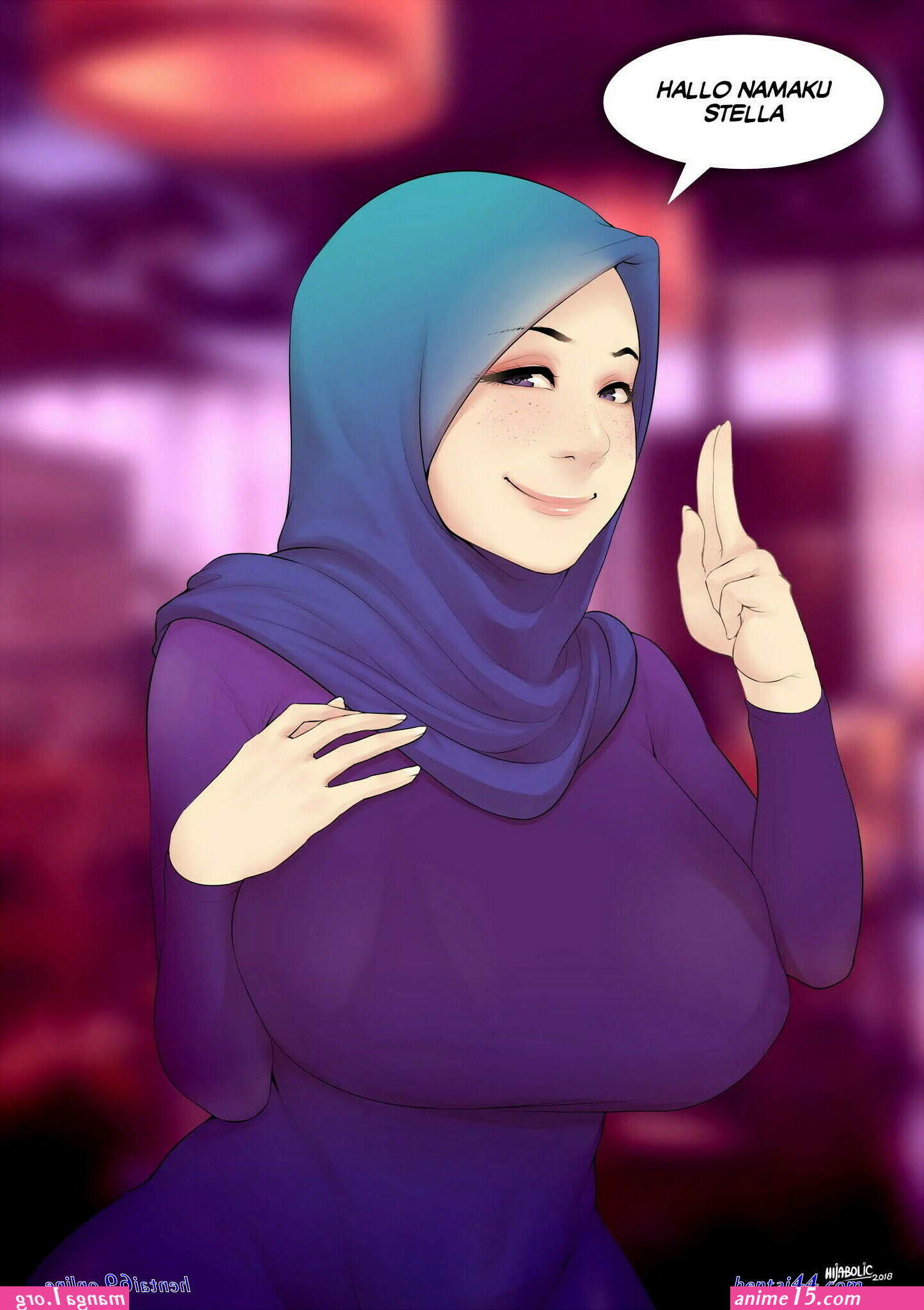 Jilbab anime sex ayah