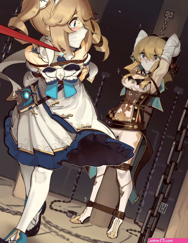 Kaddo Loves Tying Anime Girls up Making Them Helpless