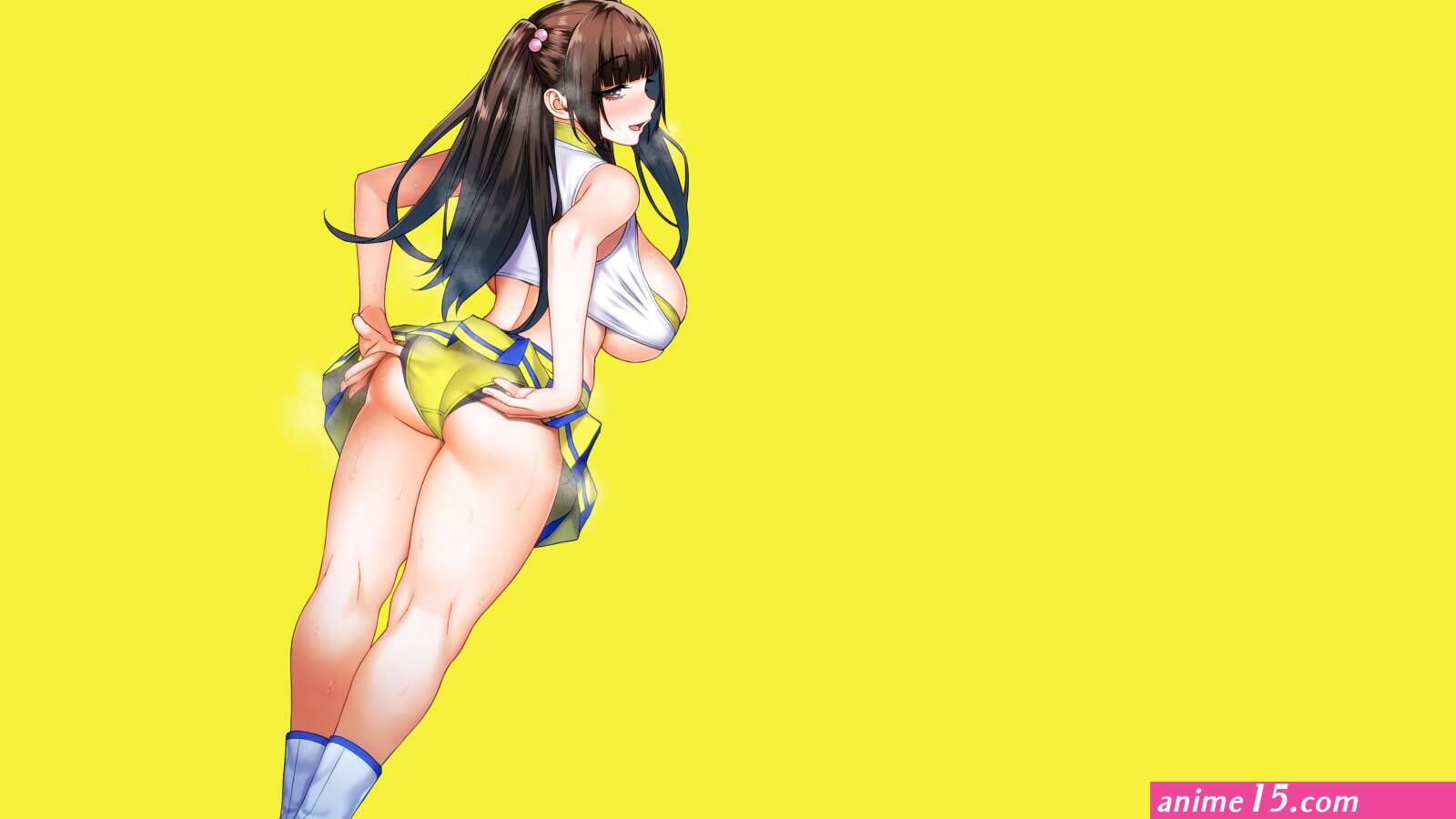 Wallpaper girl hot sexy ass anime butt babe cute for mobile and desktop section resolution 3840x2160