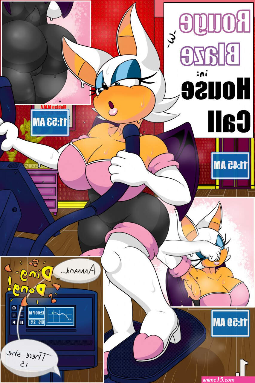 Rouge and Blaze in: House Call Porn comic Cartoon porn comics Rule 34 comic