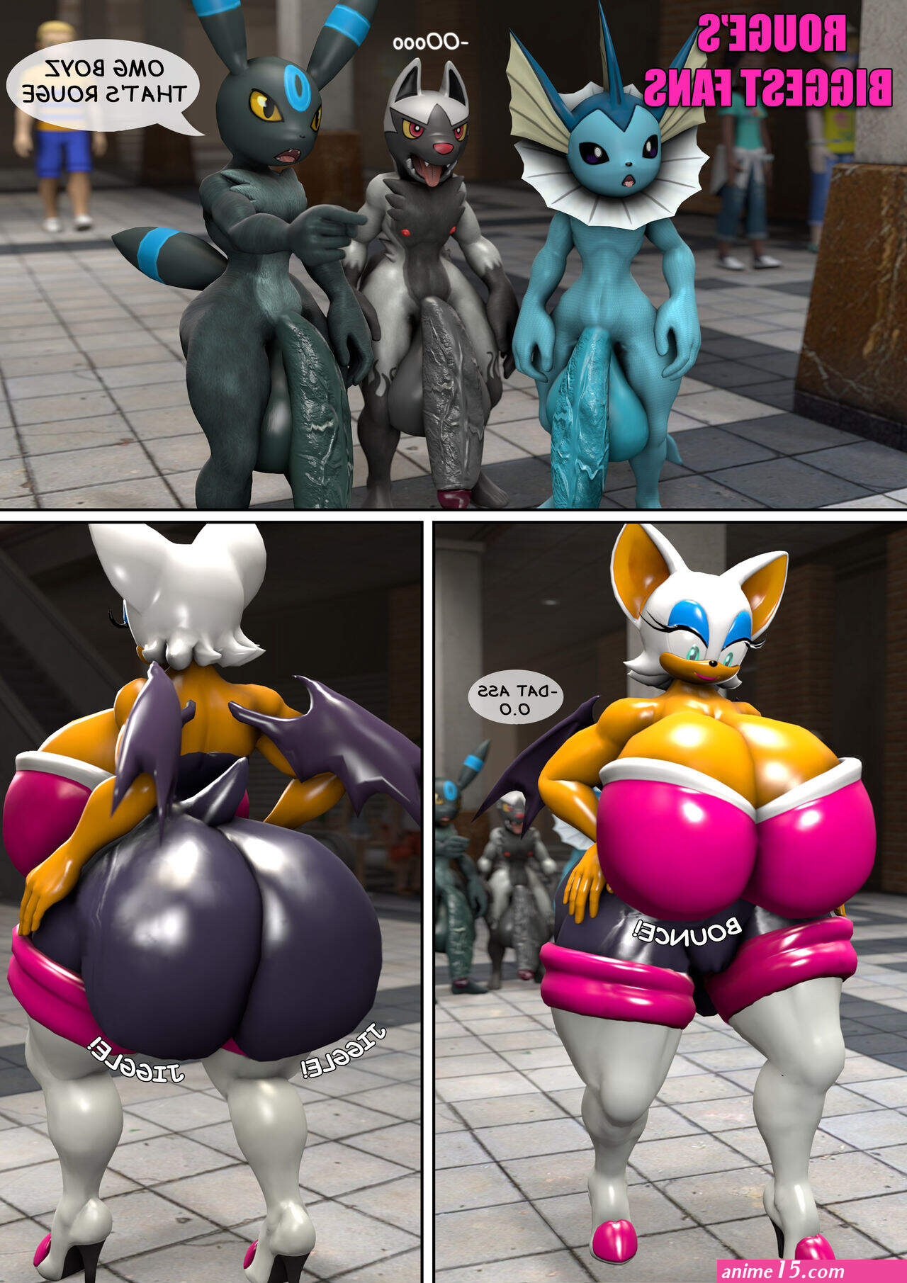Rouge- Biggest Fans- Sonic the hedgehog