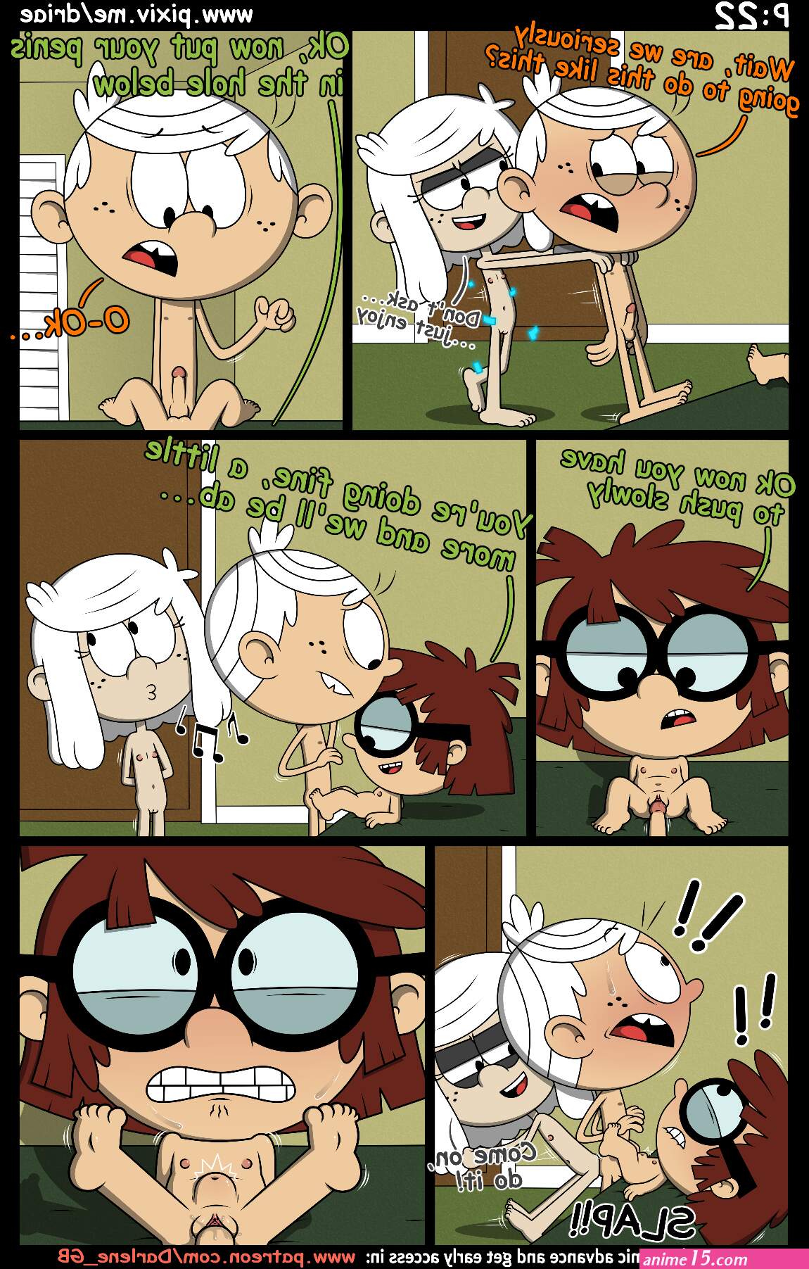 The Loud Timeline Porn comic Cartoon porn comics Rule 34 comic