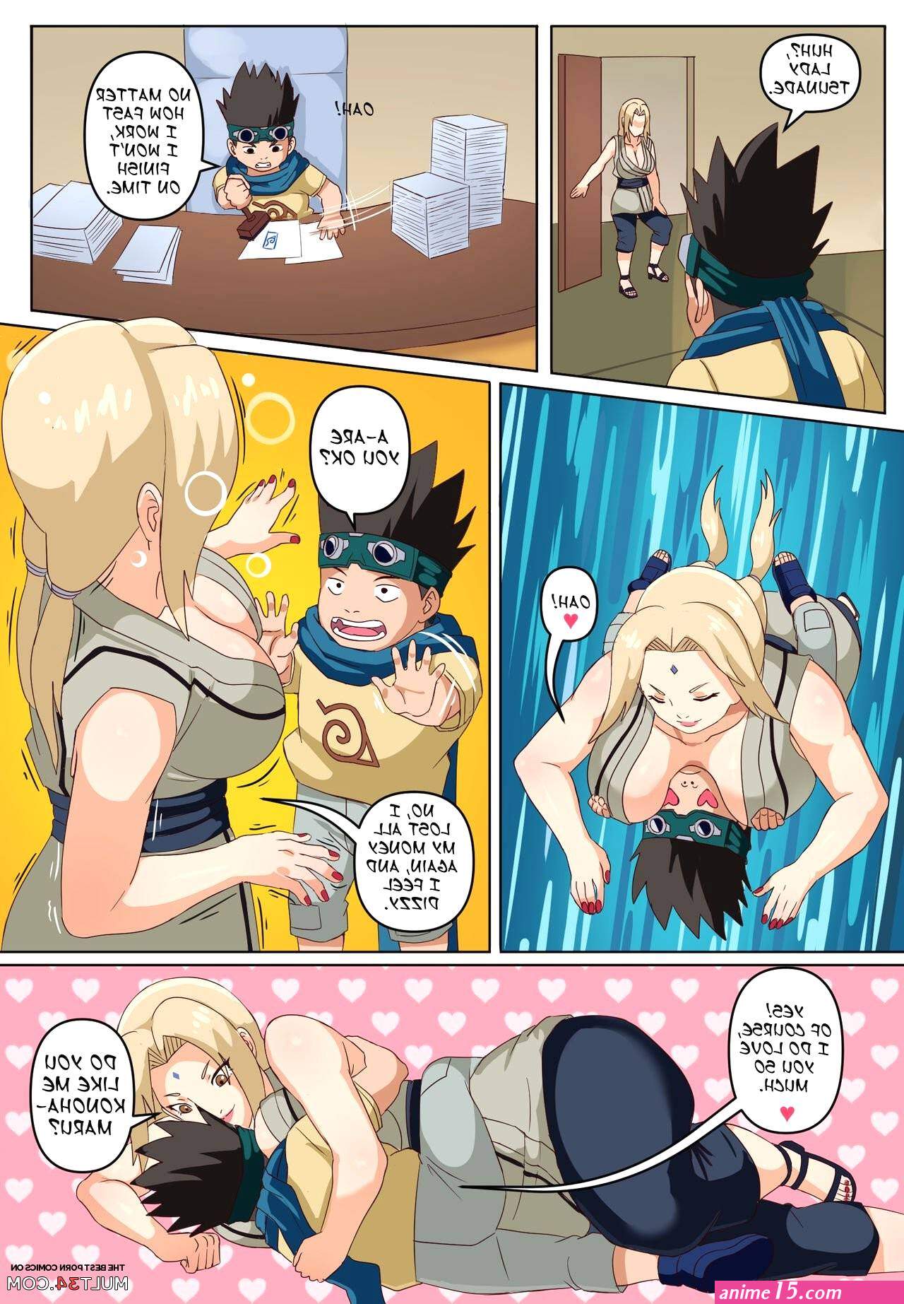 Tsunade Konohamaru porn comic