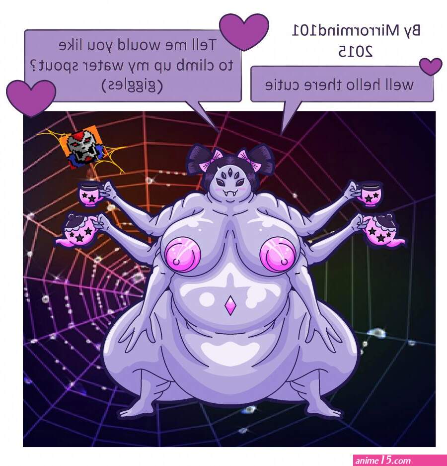 g4 :: Undertale SSBBW Muffet Unbirth Invitation by mirrormind101