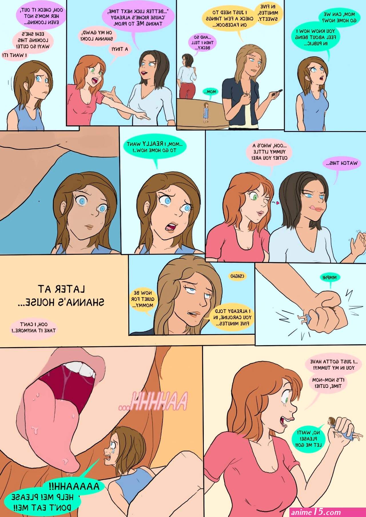 Porn comics with Vore. A big collection of the best porn comics