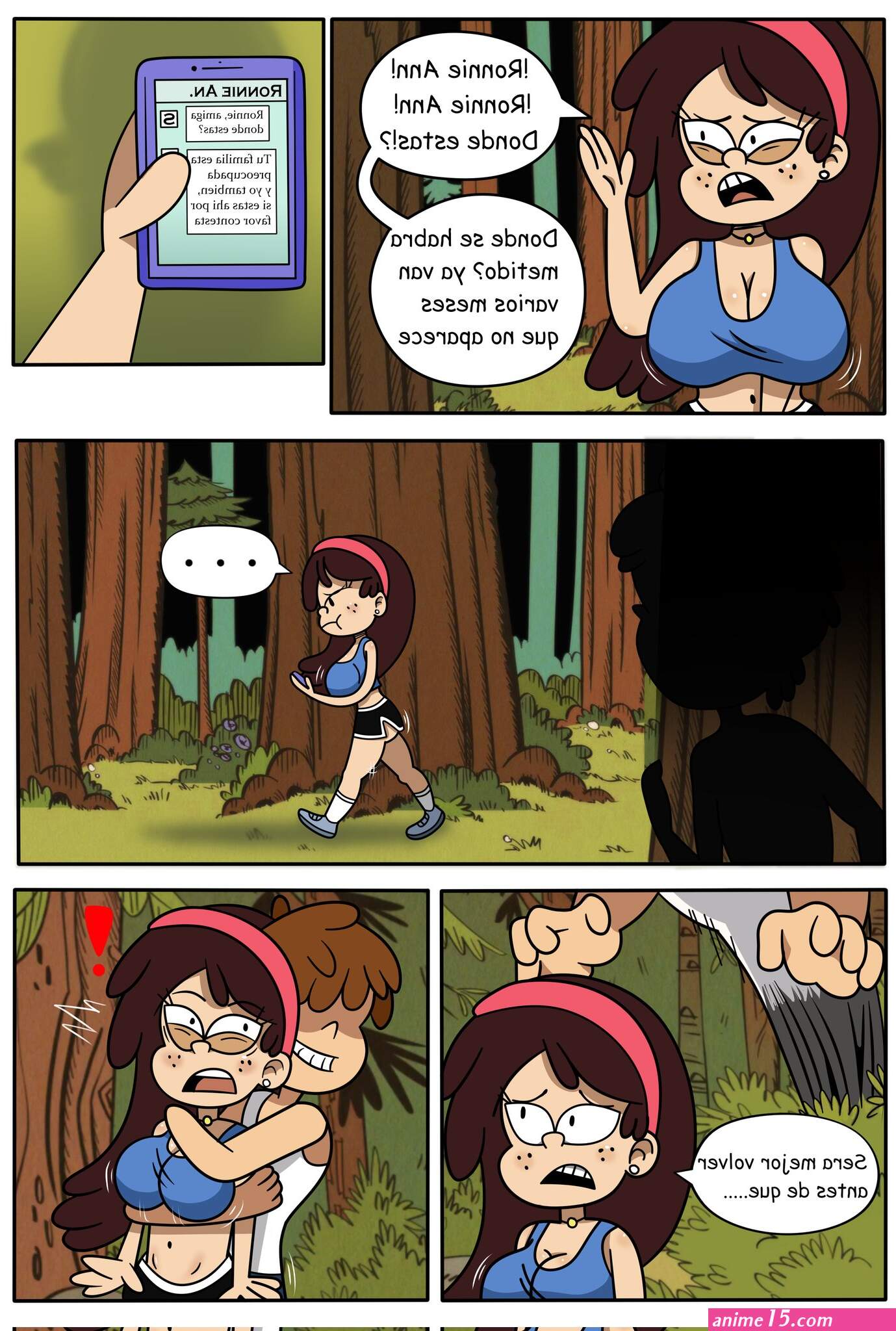 Boido no hikari on X: The Loud House WantedSe Busca Chapter 1 Pag 1 TheLoudHouse Comics SidChang Thicc art fanart