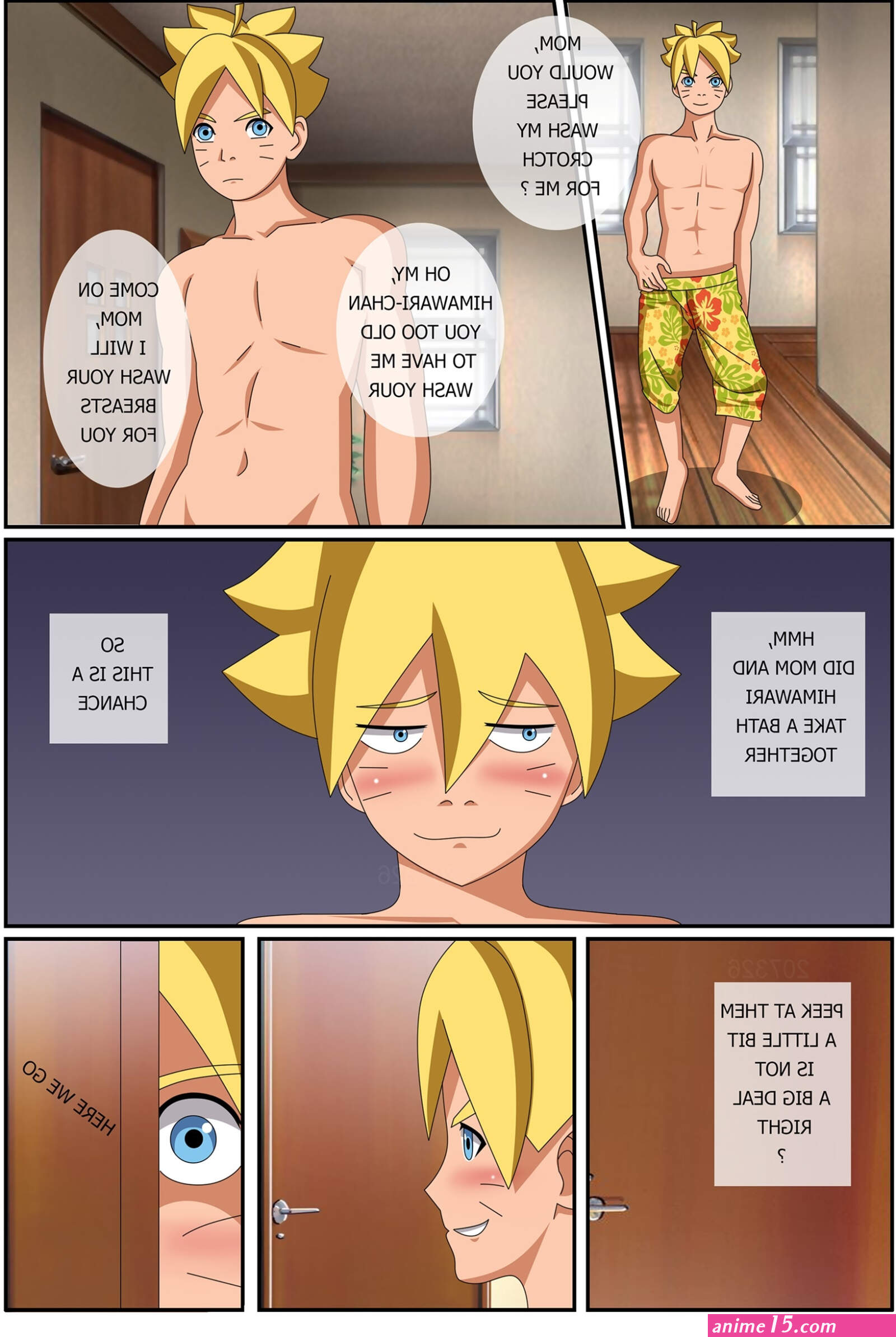 Post 4507039: Artemisumi Boruto:NarutoNextGenerations BorutoUzumaki comic HanabiHyuuga HimawariUzumaki HinataHyuuga Naruto