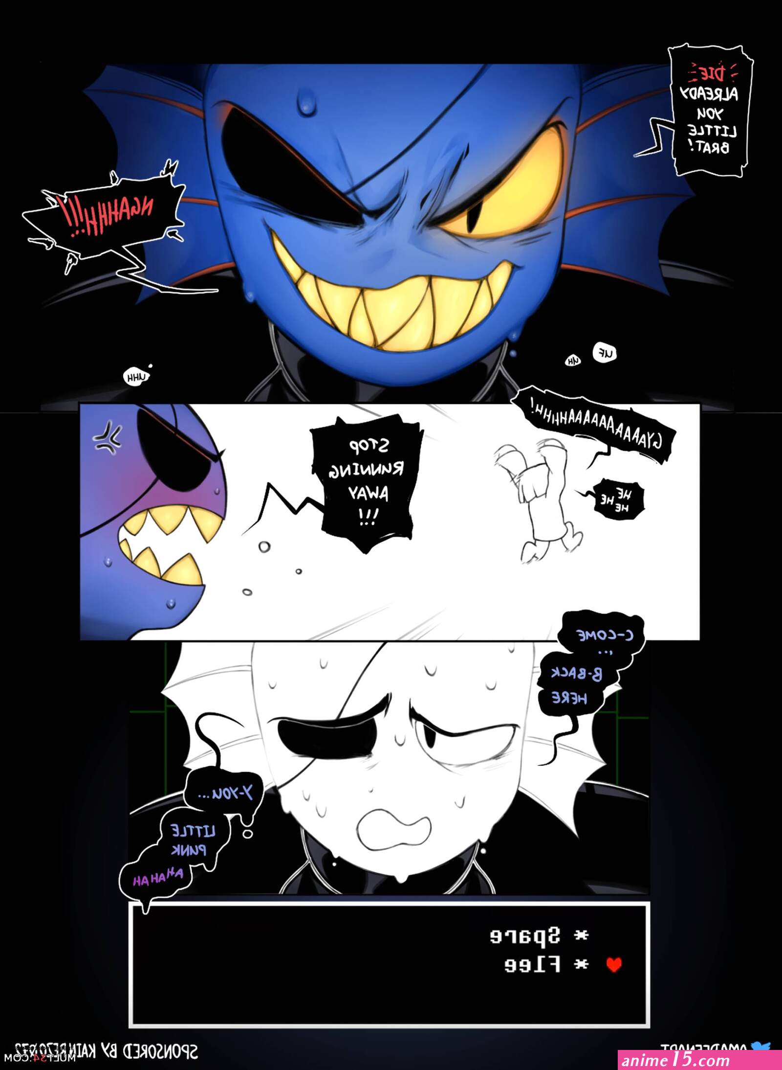 Undertale porn comics cartoon porn comics Rule 34