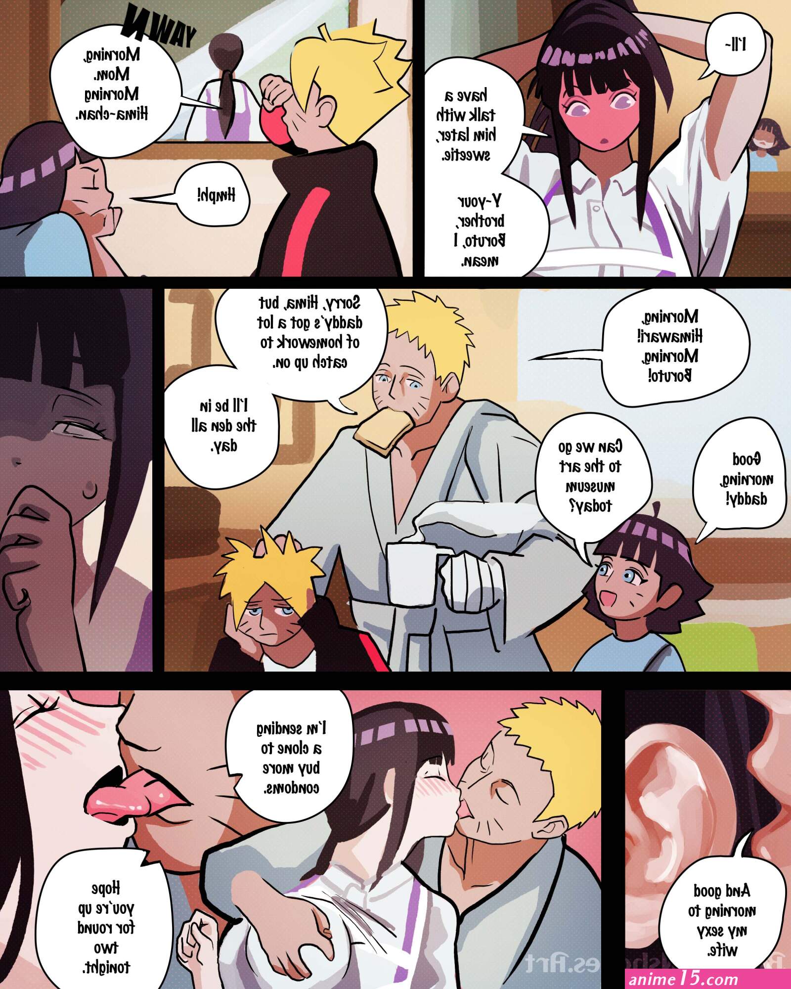 Post 5541245: Boruto:NarutoNextGenerations BorutoUzumaki BurgersNShakes comic HimawariUzumaki HinataHyuuga Naruto NarutoUzumaki