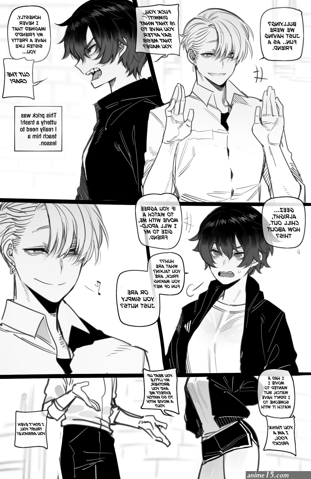 Tomboy Sister Bully Netorare Hentai Manga and Doujinshi Online and Free